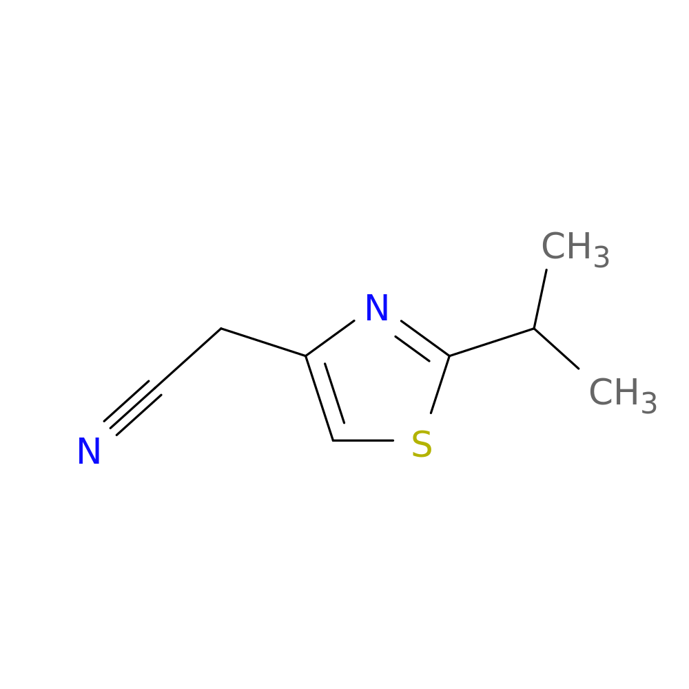 2-[2-(propan-2-yl)-1,3-thiazol-4-yl]acetonitrile