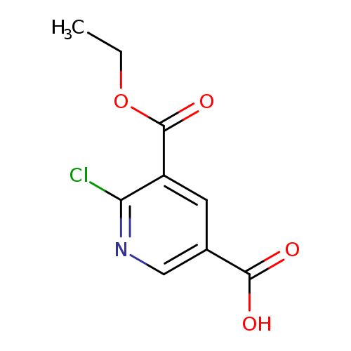 6-Chloro-5-(ethoxycarbonyl)nicotinicacid