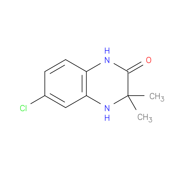 6-Chloro-3,3-dimethyl-1,2,3,4-tetrahydroquinoxalin-2-one