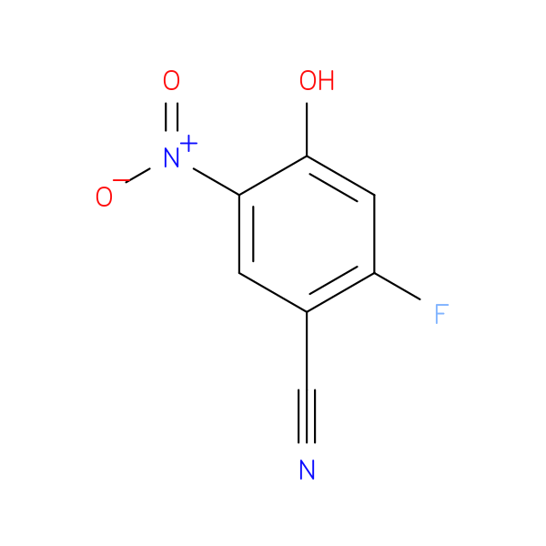 2-FLUORO-4-HYDROXY-5-NITROBENZONITRILE