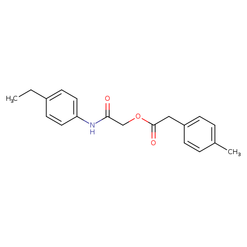 [(4-ethylphenyl)carbamoyl]methyl 2-(4-methylphenyl)acetate