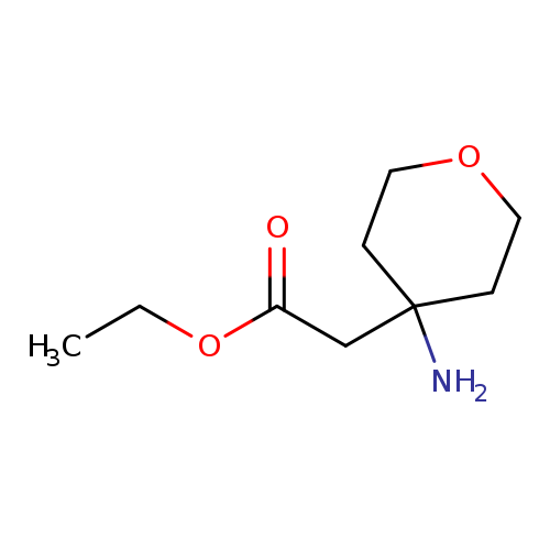ethyl 2-(4-aminooxan-4-yl)acetate