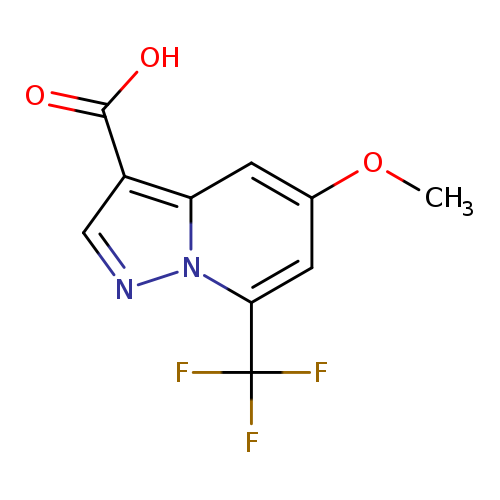 5-Methoxy-7-(trifluoromethyl)pyrazolo[1,5-a]pyridine-3-carboxylic acid