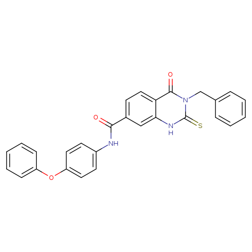 3-benzyl-4-oxo-N-(4-phenoxyphenyl)-2-sulfanylidene-1,2,3,4-tetrahydroquinazoline-7-carboxamide