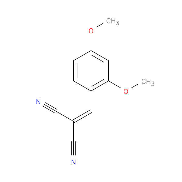 2-(2,4-Dimethoxybenzylidene)propanedinitrile
