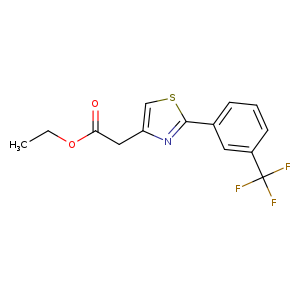 Ethyl 2-(2-(3-(trifluoromethyl)phenyl)thiazol-4-yl)acetate