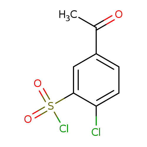 5-Acetyl-2-chlorobenzene-1-sulfonyl chloride