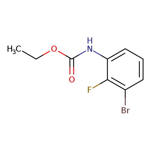 ethyl N-(3-bromo-2-fluorophenyl)carbamate