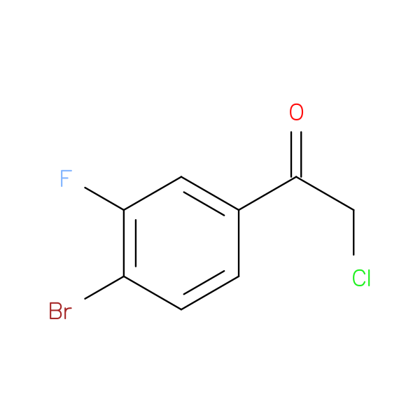 1-(4-Bromo-3-fluorophenyl)-2-chloroethanone