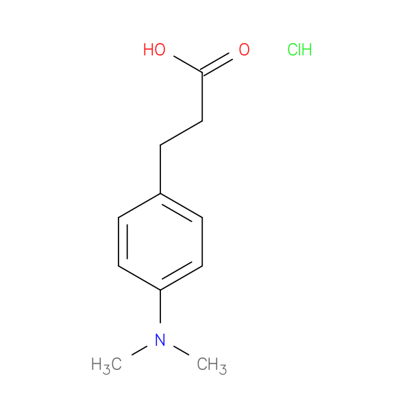 3-[4-(dimethylamino)phenyl]propanoic acid hydrochloride
