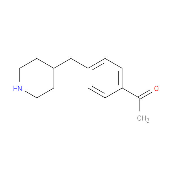 1-{4-[(piperidin-4-yl)methyl]phenyl}ethan-1-one