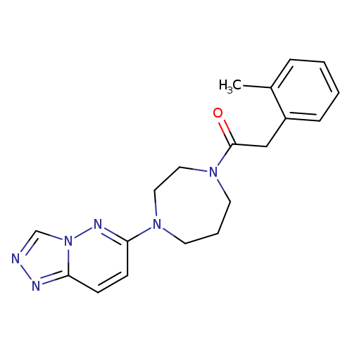 2-(2-methylphenyl)-1-(4-{[1,2,4]triazolo[4,3-b]pyridazin-6-yl}-1,4-diazepan-1-yl)ethan-1-one
