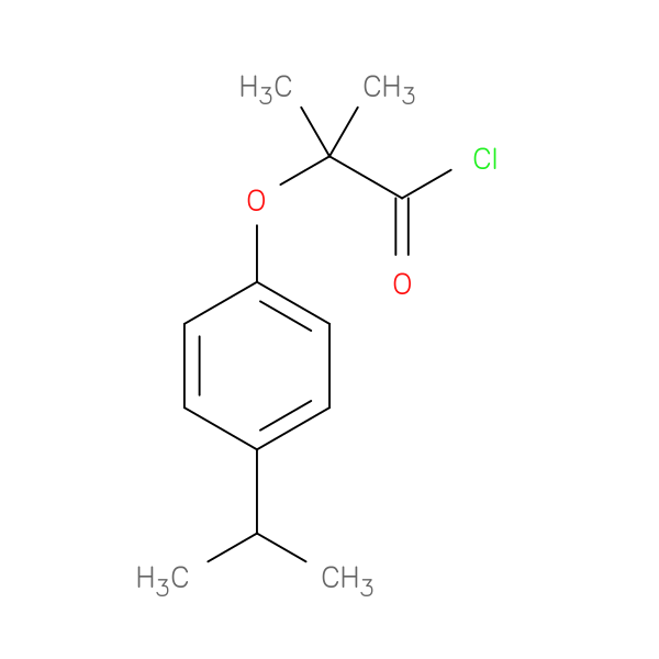 2-(4-Isopropylphenoxy)-2-methylpropanoyl chloride