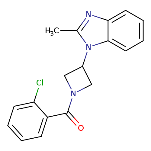 1-[1-(2-chlorobenzoyl)azetidin-3-yl]-2-methyl-1H-1,3-benzodiazole
