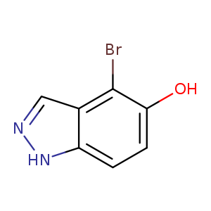 1H-Indazol-5-ol,4-broMo-