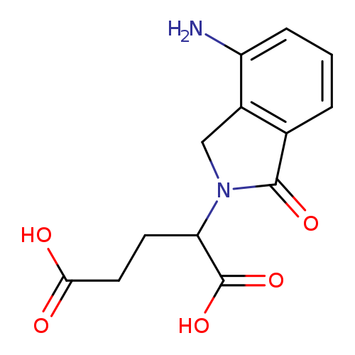 2-(4-Amino-1,3-dihydro-1-oxo-2H-isoindol-2-yl)pentanedioic acid
