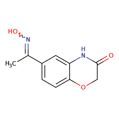 6-[1-(hydroxyimino)ethyl]-3,4-dihydro-2H-1,4-benzoxazin-3-one