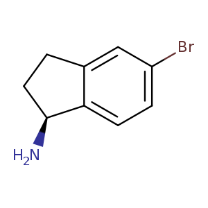 (S);-5-Bromo-2,3-dihydro-1H-inden-1-amine
