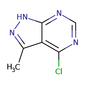 1H-Pyrazolo[3,4-d]pyrimidine, 4-chloro-3-methyl-