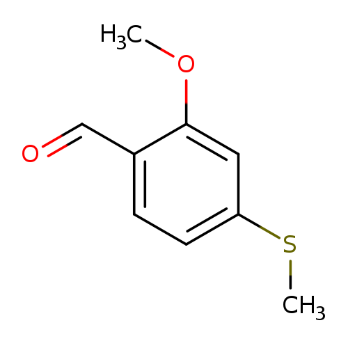 2-methoxy-4-(methylsulfanyl)benzaldehyde