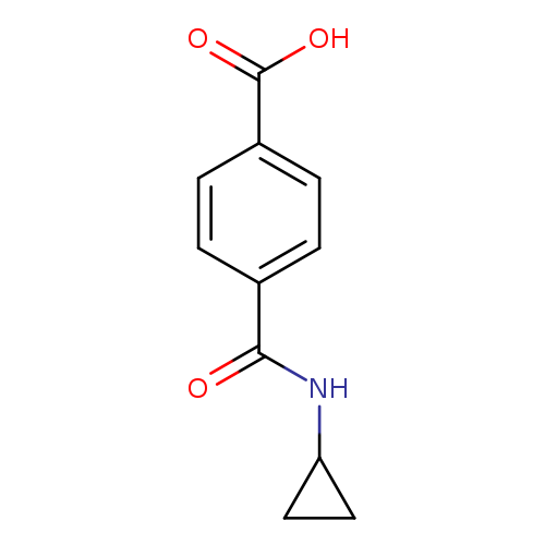 4-(Cyclopropylcarbamoyl)benzoic acid