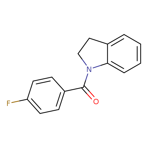 (2,3-DIHYDROINDOL-1-YL)-(4-FLUOROPHENYL)-METHANONE