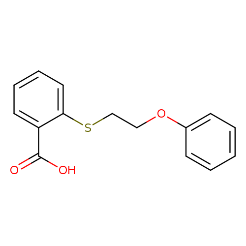2-[(2-Phenoxyethyl)thio]benzoic acid