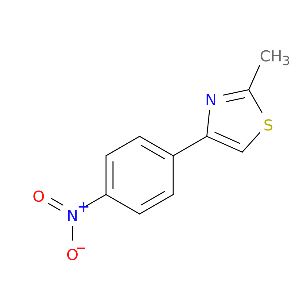 2-Methyl-4-(4-nitrophenyl)thiazole