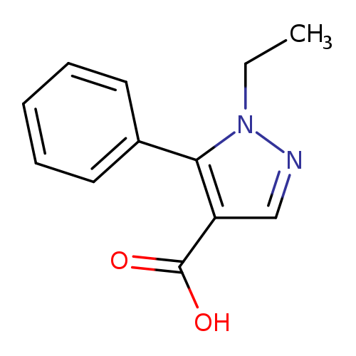 1-ethyl-5-phenyl-1H-pyrazole-4-carboxylic acid