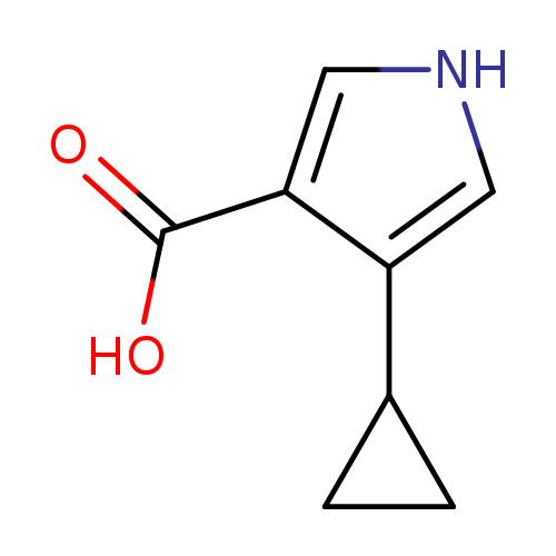 4-Cyclopropyl-1H-pyrrole-3-carboxylic acid