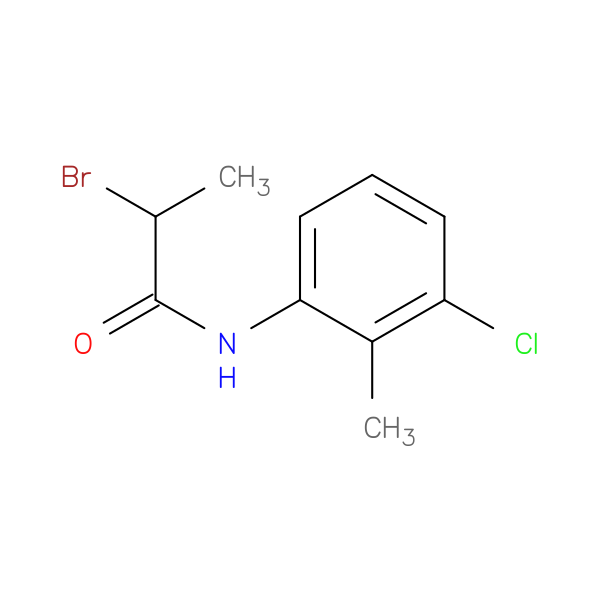 2-Bromo-n-(3-chloro-2-methylphenyl)propanamide