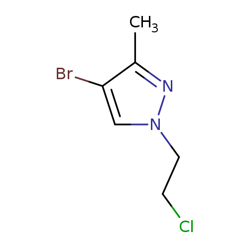 4-Bromo-1-(2-chloroethyl)-3-methyl-1h-pyrazole