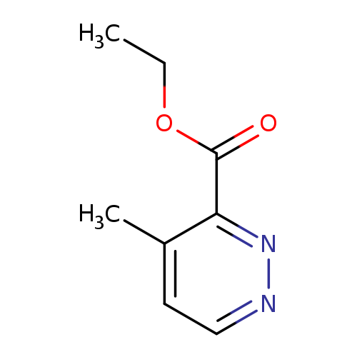 3-Pyridazinecarboxylic acid, 4-methyl-, ethyl ester