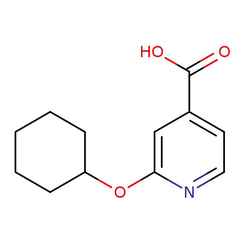 2-(Cyclohexyloxy)isonicotinic acid