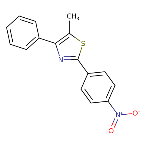 5-Methyl-2-(4-nitrophenyl)-4-phenylthiazole