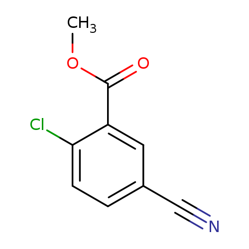 Methyl 2-chloro-5-cyanobenzoate
