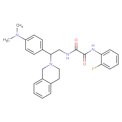 N'-{2-[4-(dimethylamino)phenyl]-2-(1,2,3,4-tetrahydroisoquinolin-2-yl)ethyl}-N-(2-fluorophenyl)ethanediamide