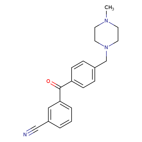 3-CYANO-4'-(4-METHYLPIPERAZIN-1-YLMETHYL)BENZOPHENONE