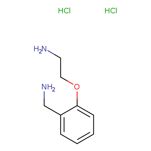 [2-(2-aminoethoxy)phenyl]methanamine dihydrochloride