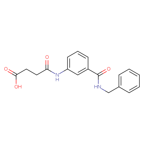 3-{[3-(benzylcarbamoyl)phenyl]carbamoyl}propanoic acid