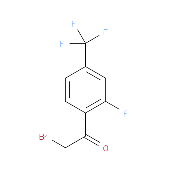 2-Fluoro-4-(trifluoromethyl)phenacyl bromide