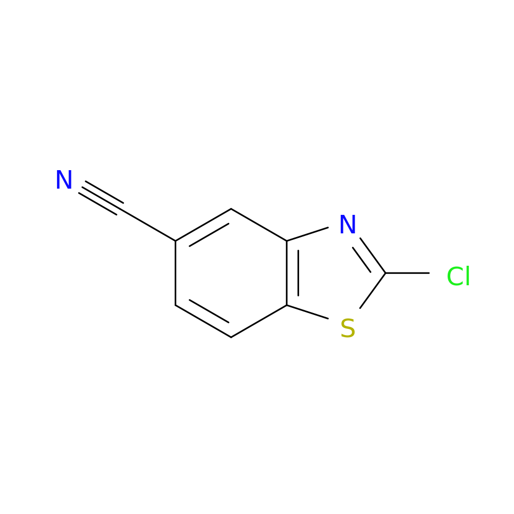 5-Benzothiazolecarbonitrile, 2-chloro-
