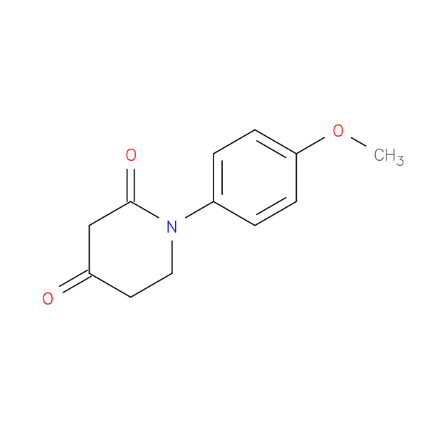 1-(4-methoxyphenyl)piperidine-2,4-dione