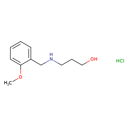 3-[(2-methoxybenzyl)amino]-1-propanol hydrochloride