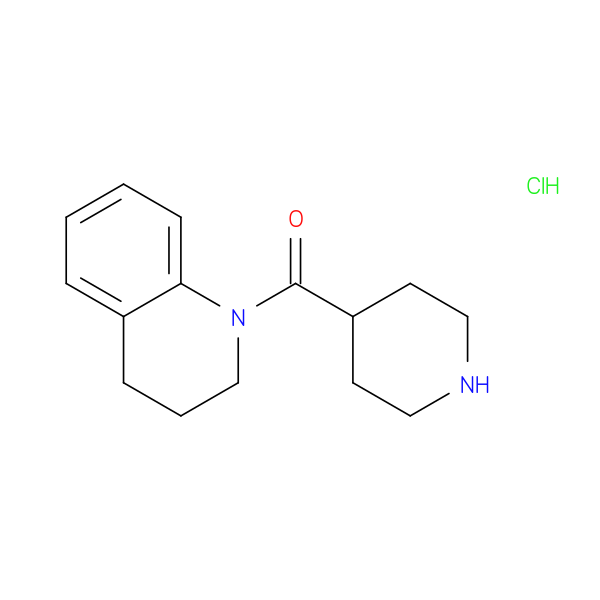 1-(piperidine-4-carbonyl)-1,2,3,4-tetrahydroquinoline hydrochloride