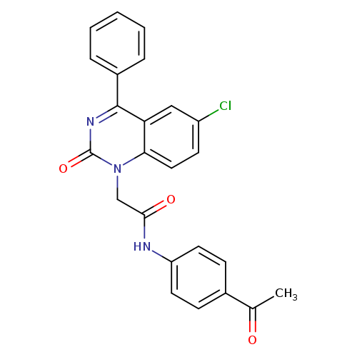 N-(4-acetylphenyl)-2-(6-chloro-2-oxo-4-phenyl-1,2-dihydroquinazolin-1-yl)acetamide