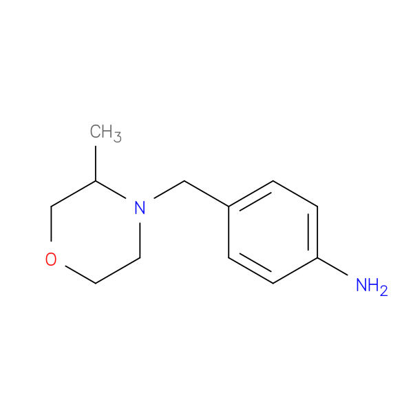 4-[(3-methylmorpholin-4-yl)methyl]aniline