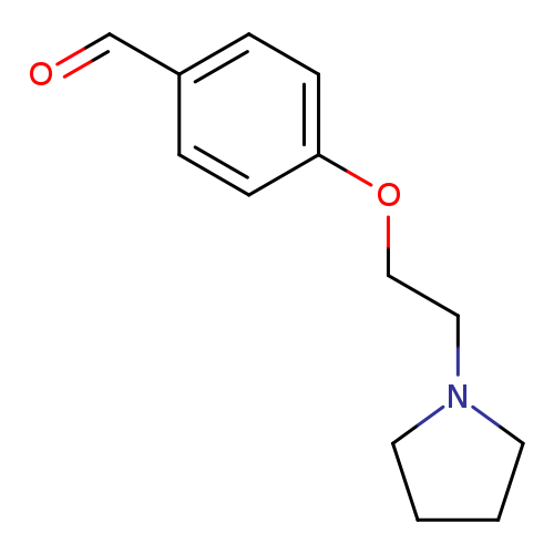 4-[2-(pyrrolidin-1-yl)ethoxy]benzaldehyde