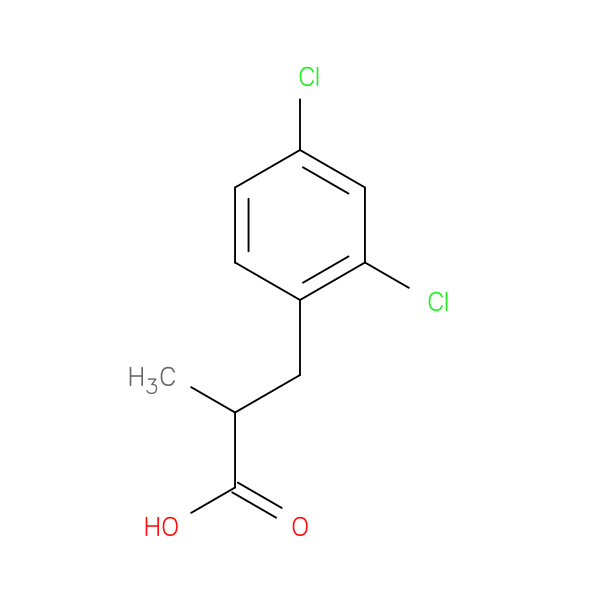 3-(2,4-dichlorophenyl)-2-methylpropanoic acid