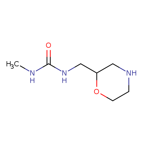 1-methyl-3-(morpholin-2-ylmethyl)urea